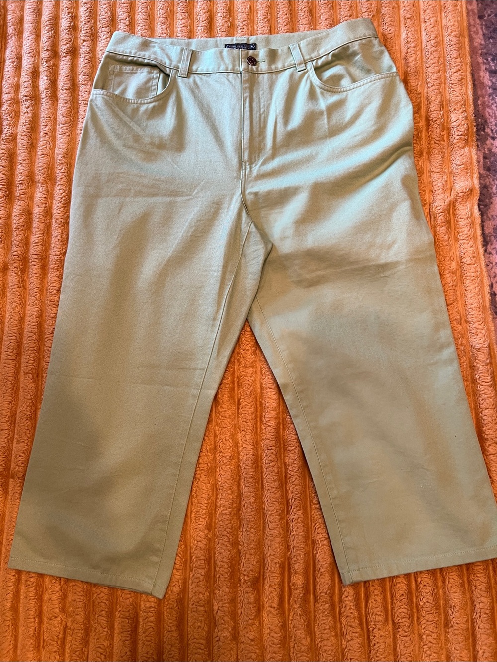 Ralph Lauren Women’s Sage Green Cropped Jeans